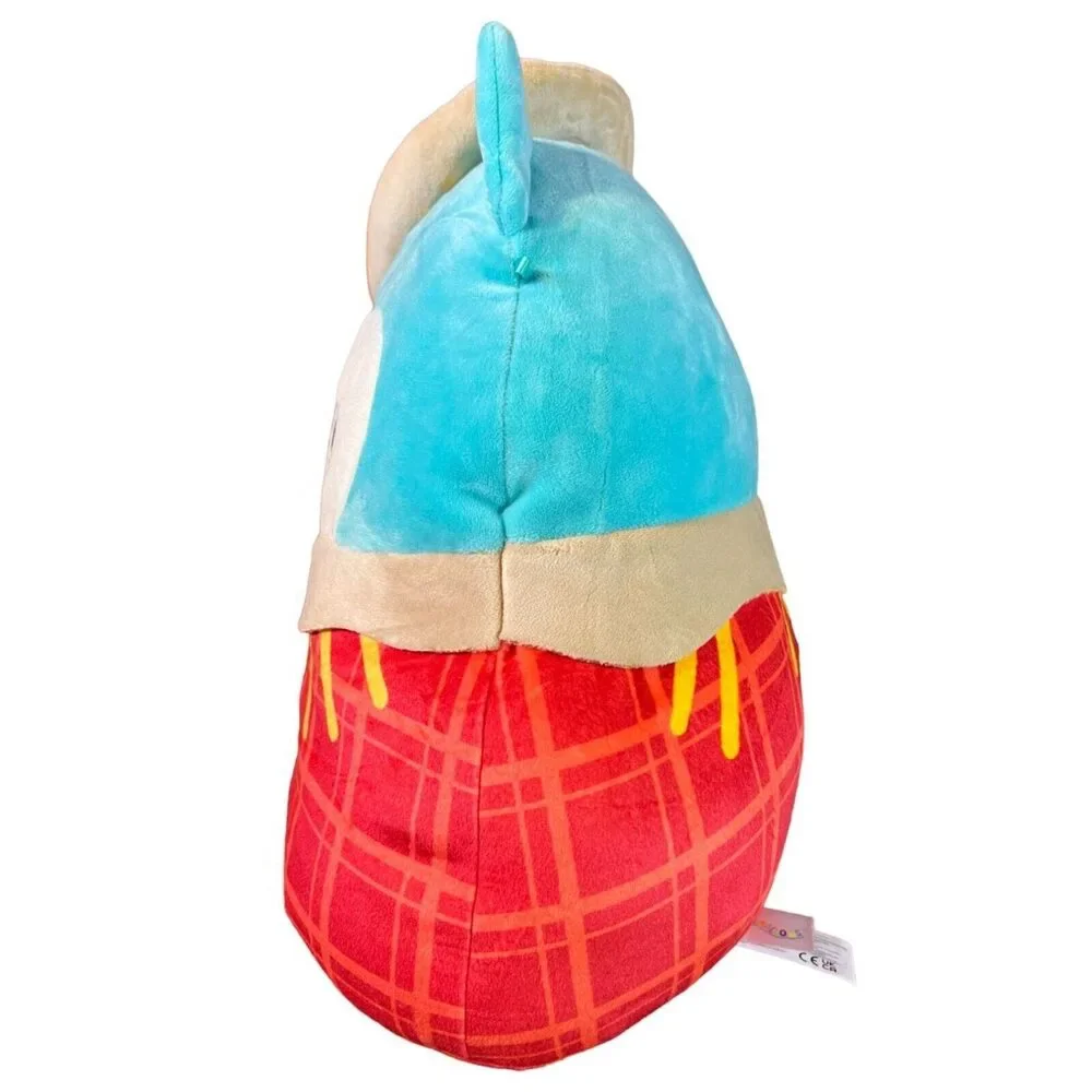 Squishmallows Winston the Owl in Scarecrow Costume 16